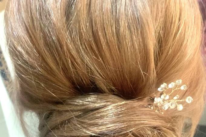 Bridesmaid hair