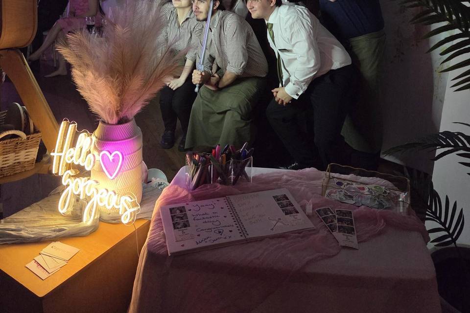 Photobooth in action