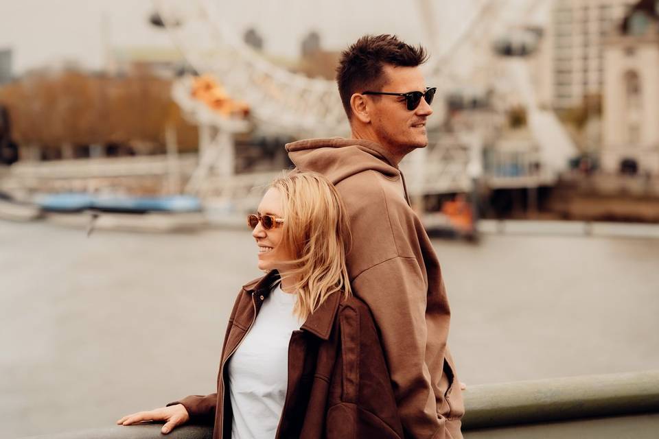 Pre-wedding at london eye