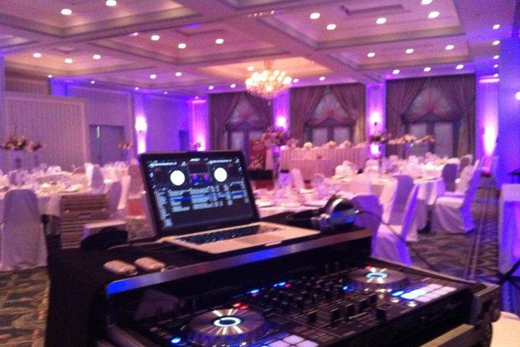 DJ setup