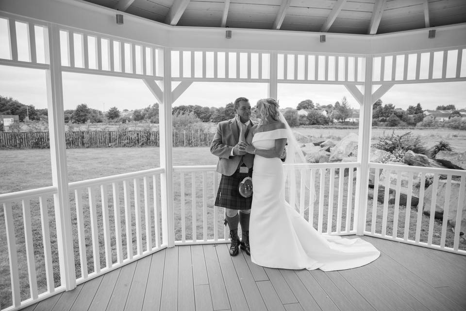 Bride and groom