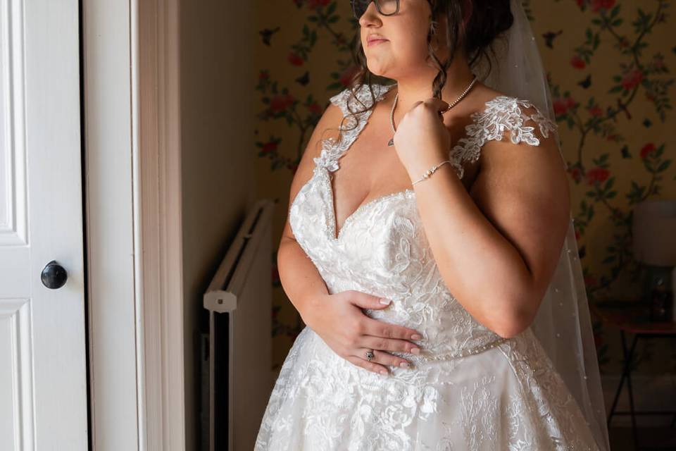 Bride's portrait