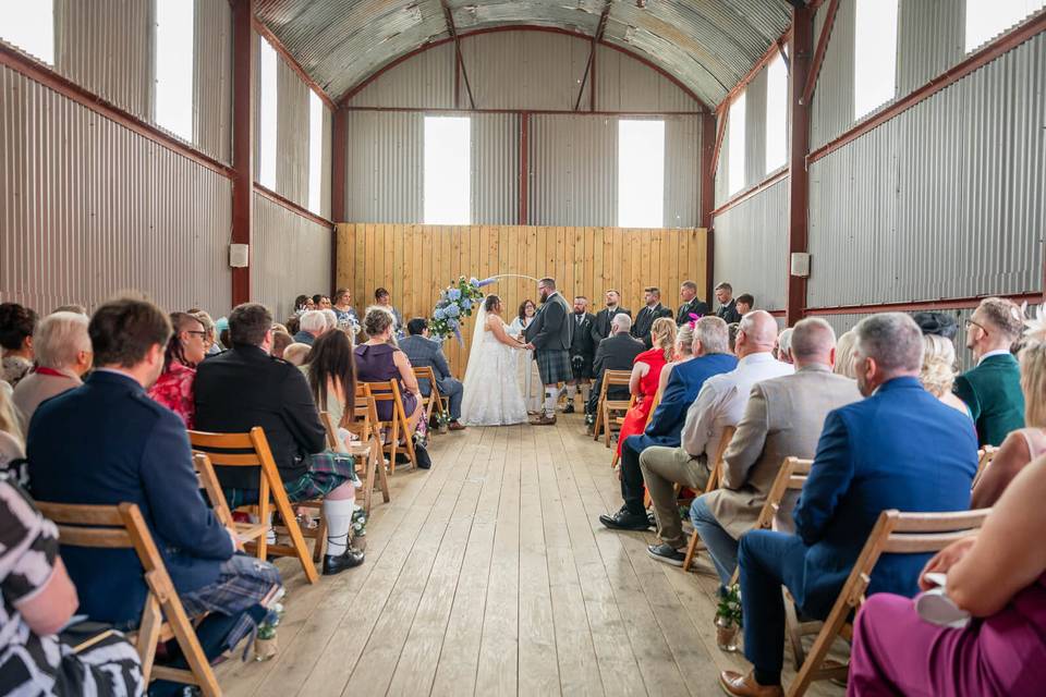 Bride and groom