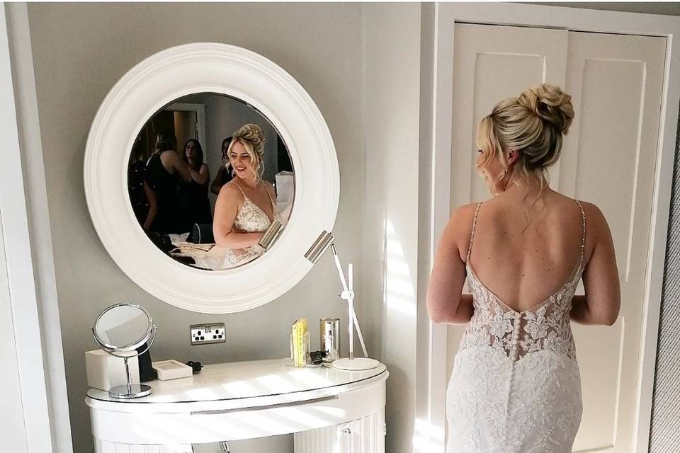 High bun