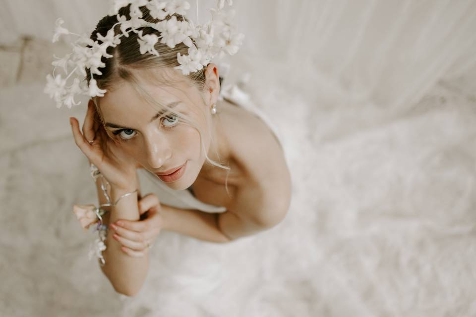 Hair flowers