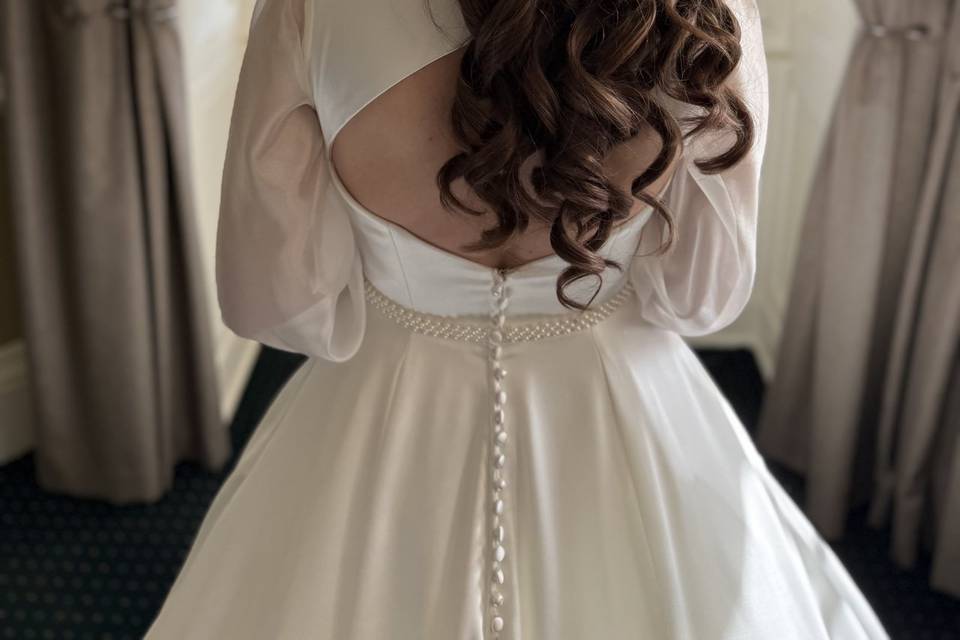Half up half down