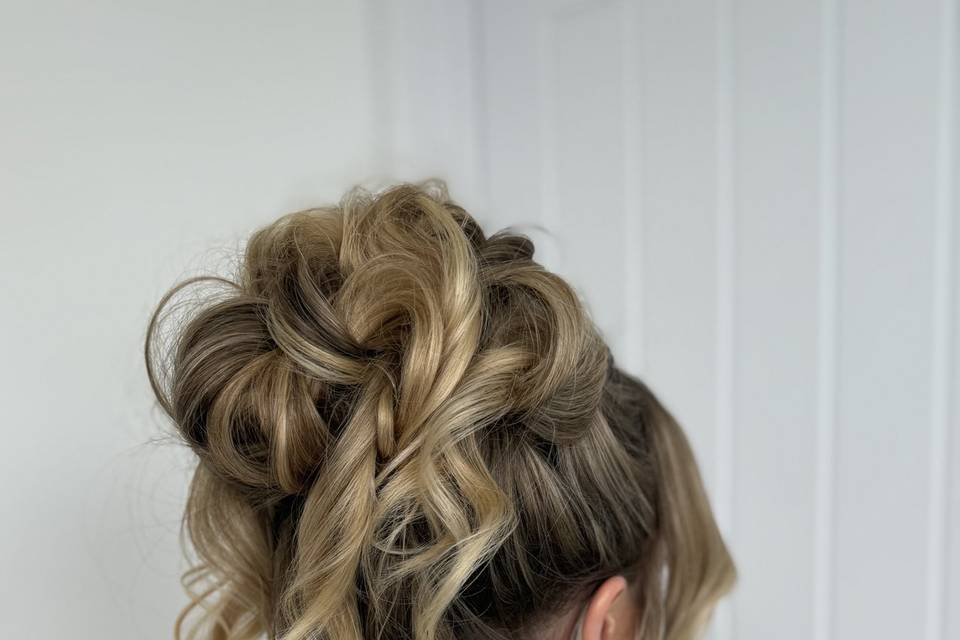High bun