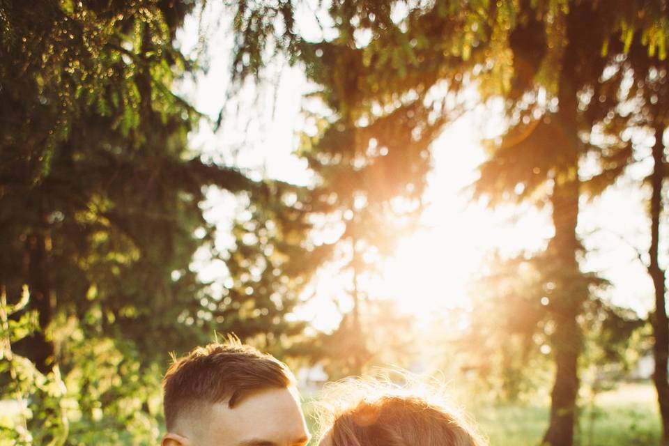 Bride and groom