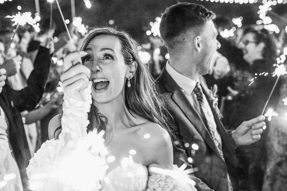 Wedding sparklers