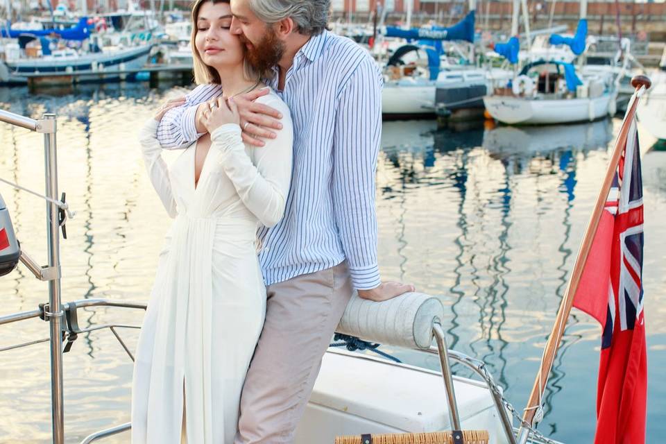 Boat wedding