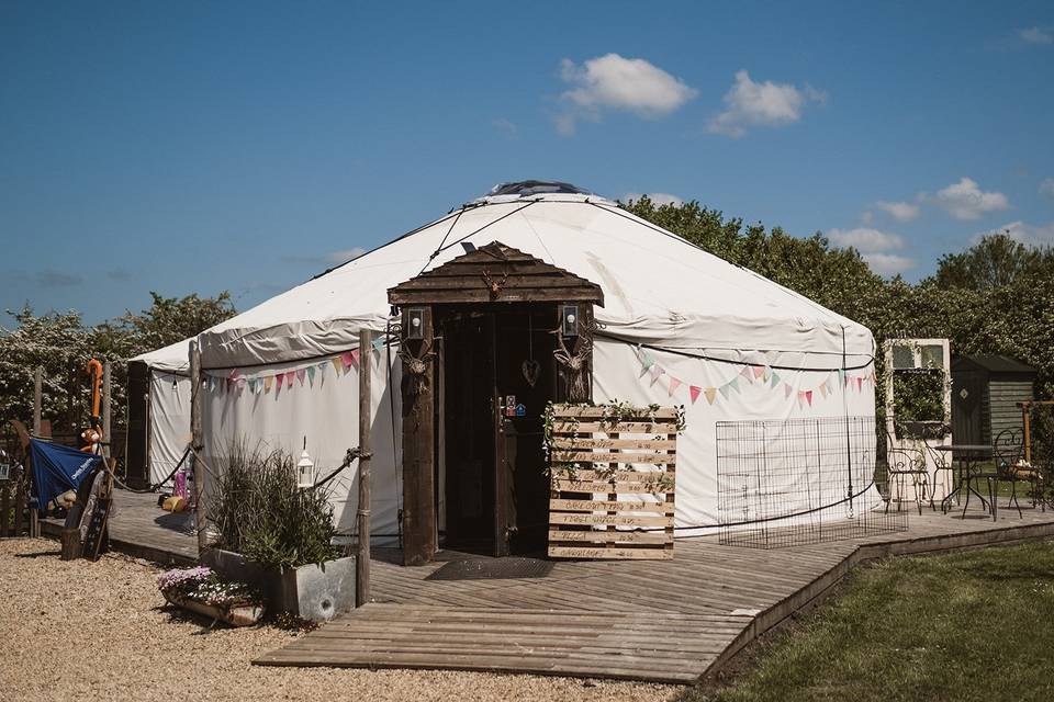 The Salix Yurts