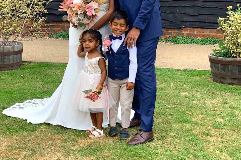 Bride With Beautiful Bouquet