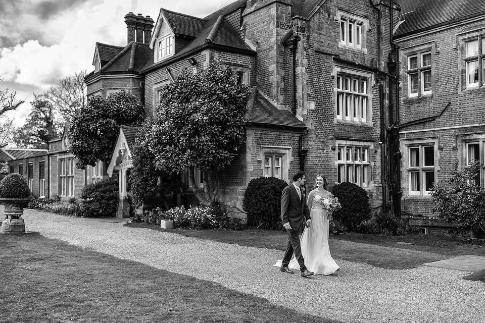 Wedding couple Alexander House