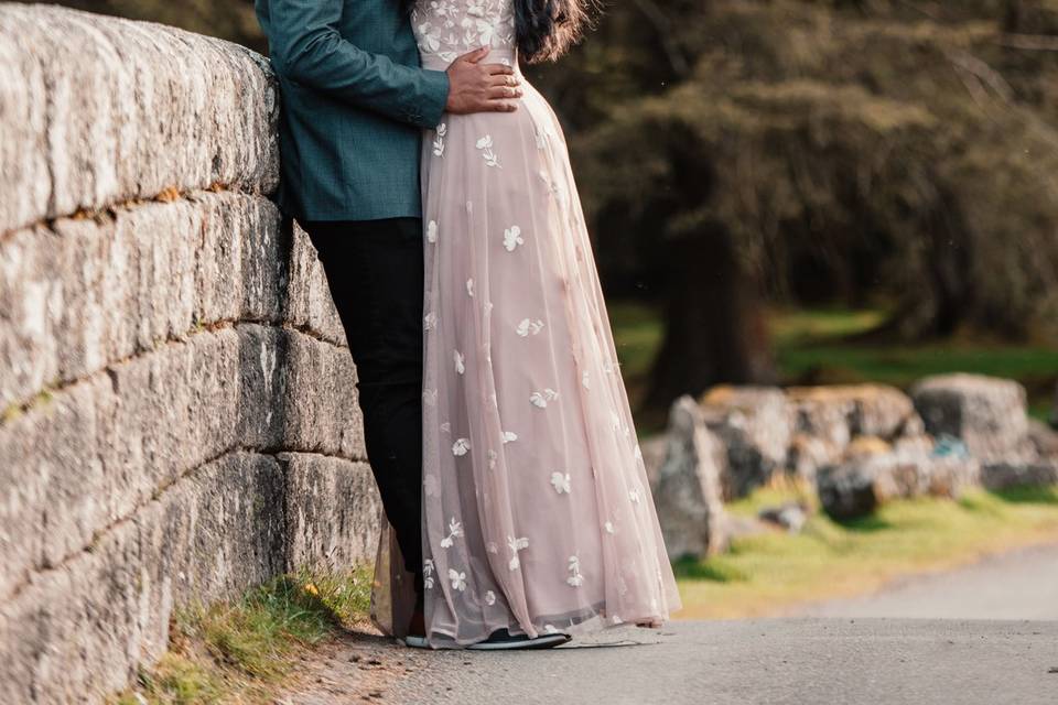 Dartmoor pre-wedding shoot