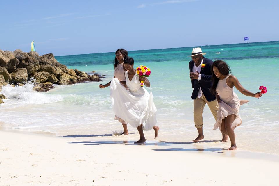 Beach wedding - With Every Breath