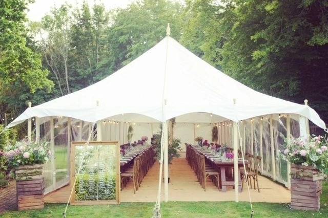 Marquee wedding