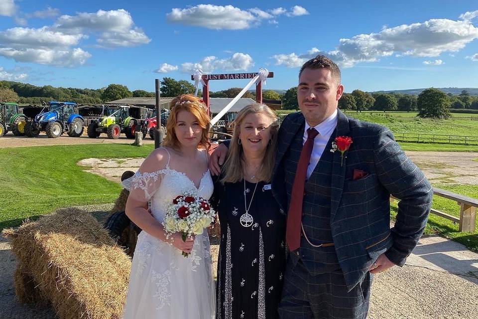 Barn ceremony