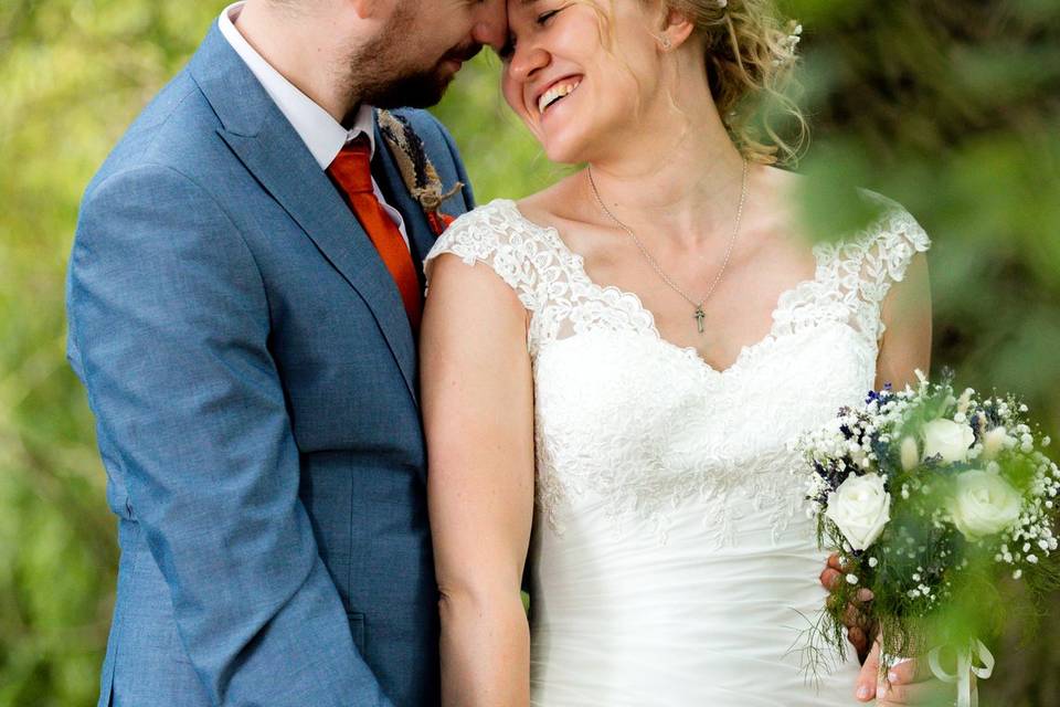 Bride and groom