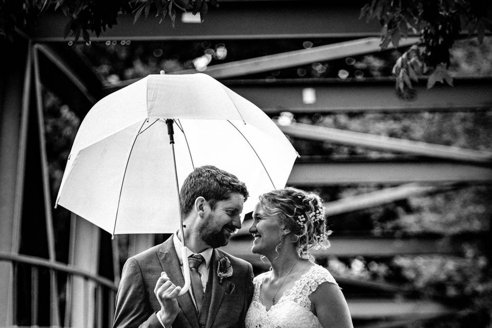 Black and white couple