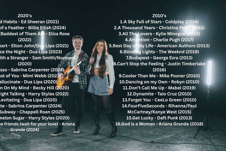 Repertoire List