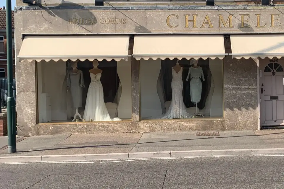 Chameleon bridal boutique sale