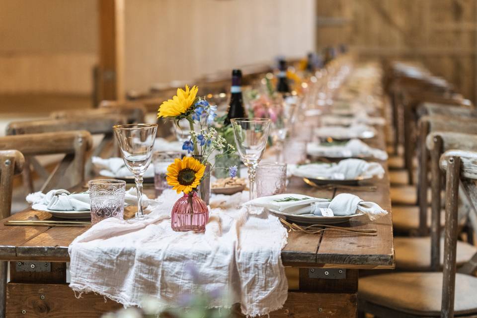 Table Set Up