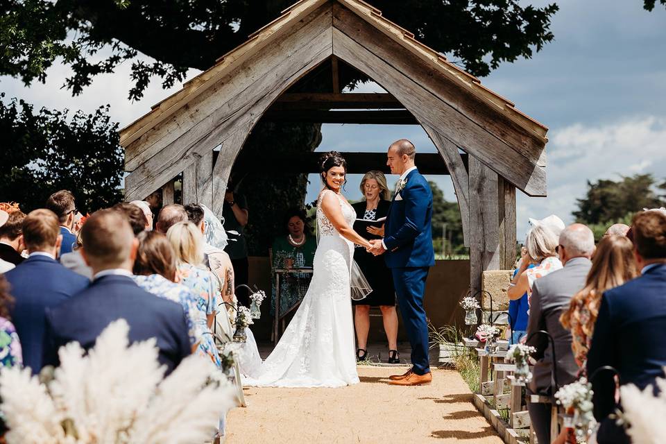 Outdoor Ceremony- Oak Folly