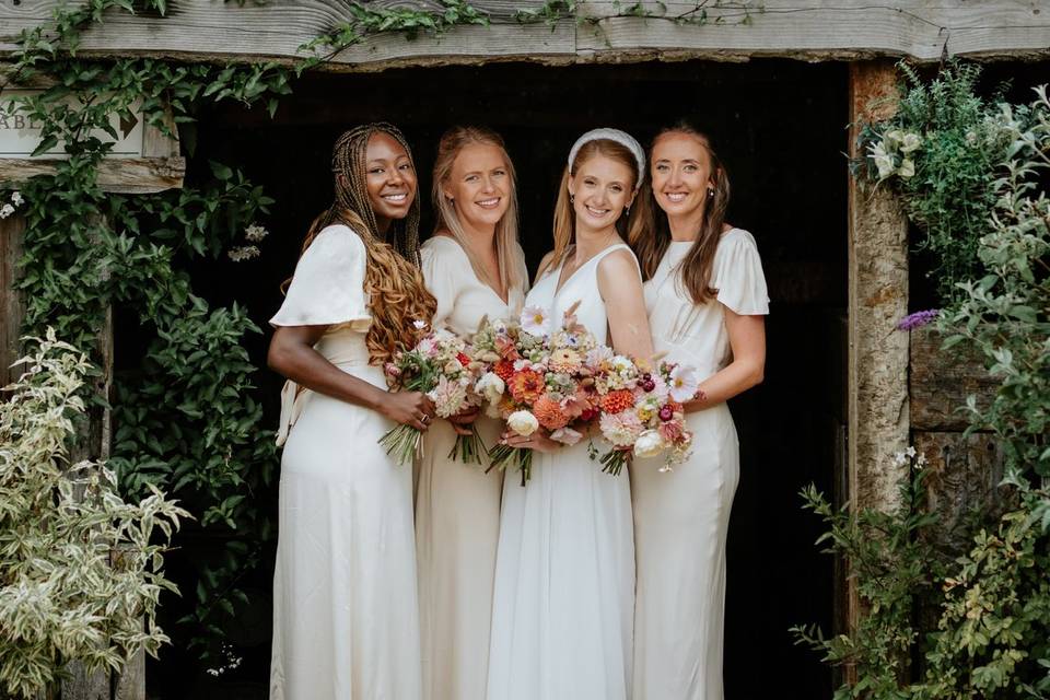 Beautiful Ladies in the stable