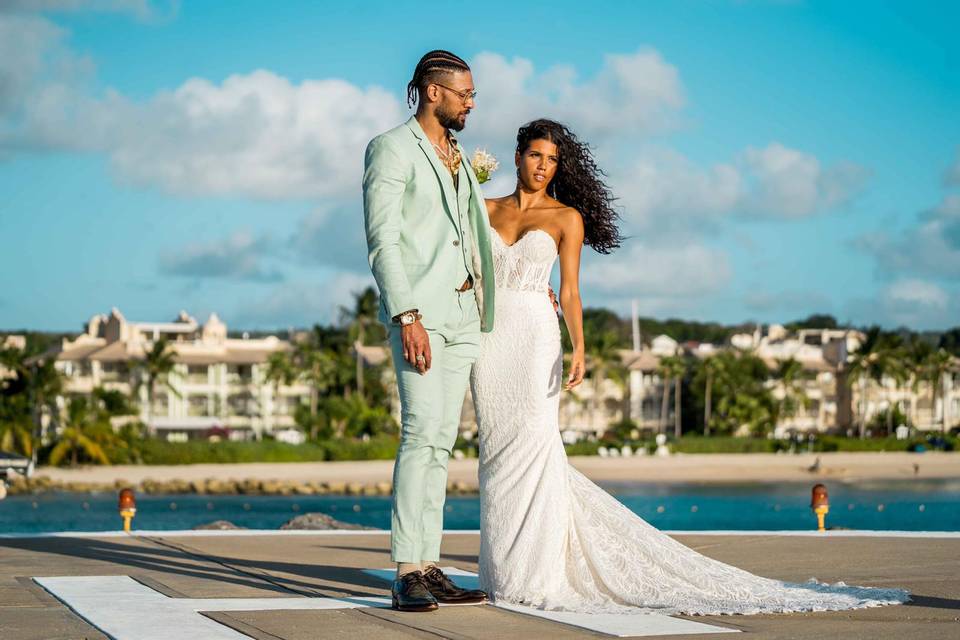 Barbados wedding