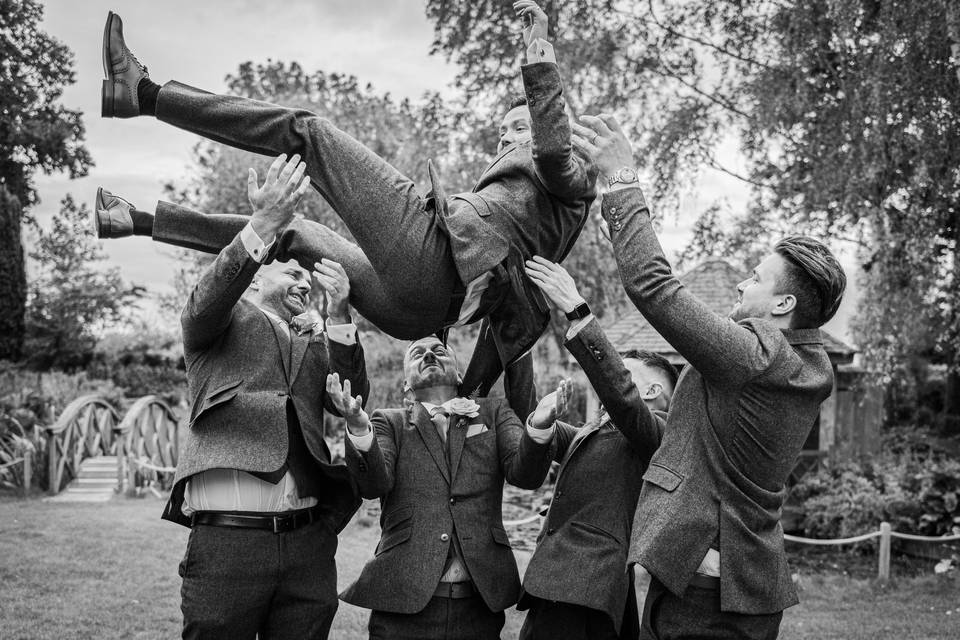Throw the groom
