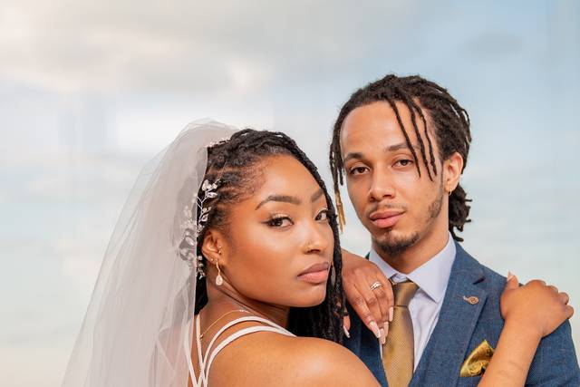 The happy couple