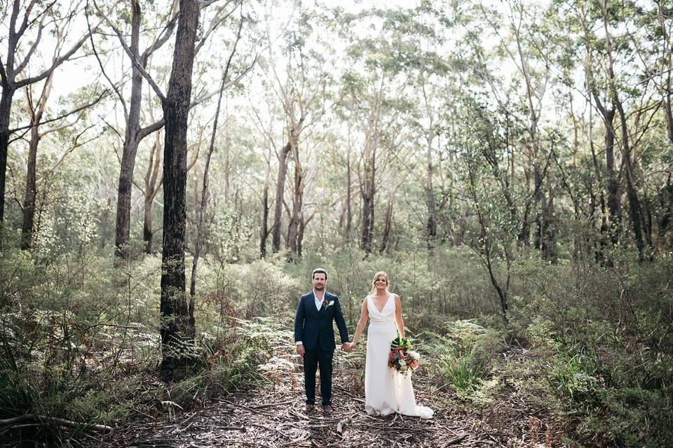 Portraits in the forest