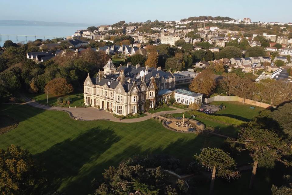 Clevedon Hall Drone
