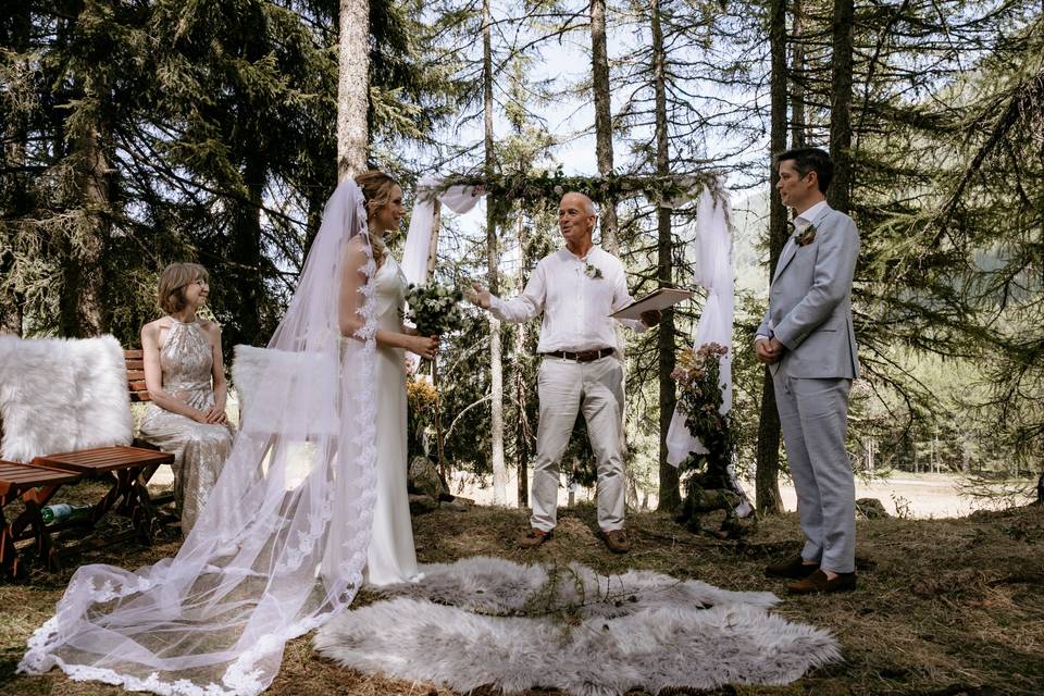 Forest wedding