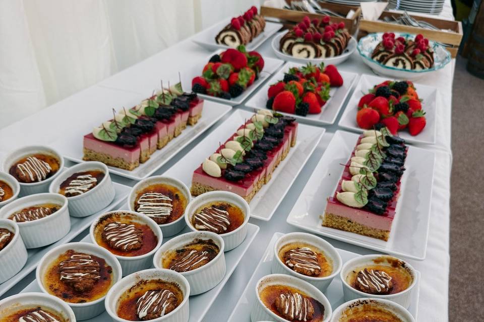 Dessert station