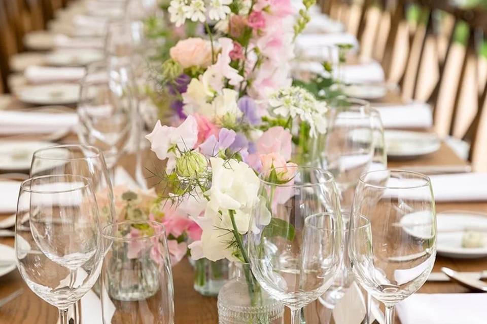 Beautiful table scapes
