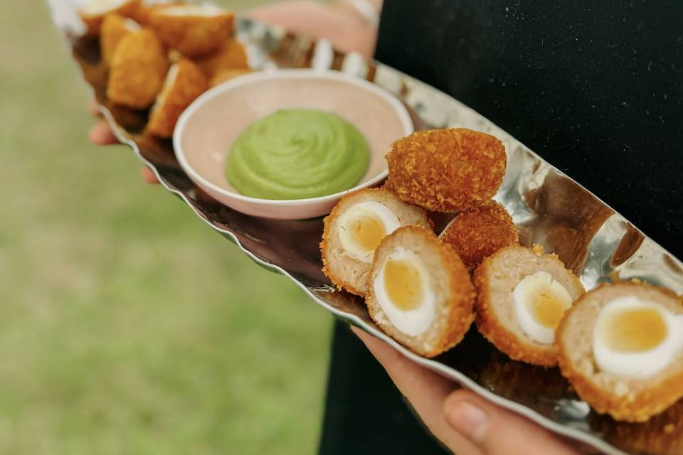 Show stopping canapés