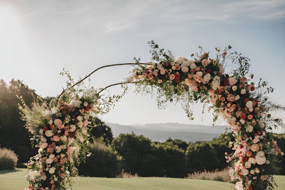 Floral arch