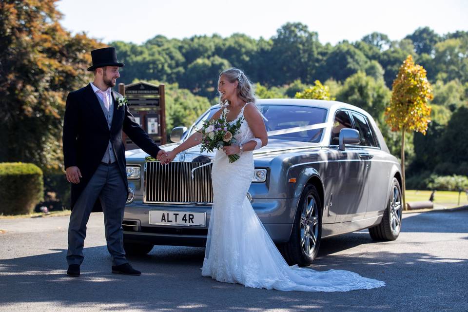 Rolls Royce arrival