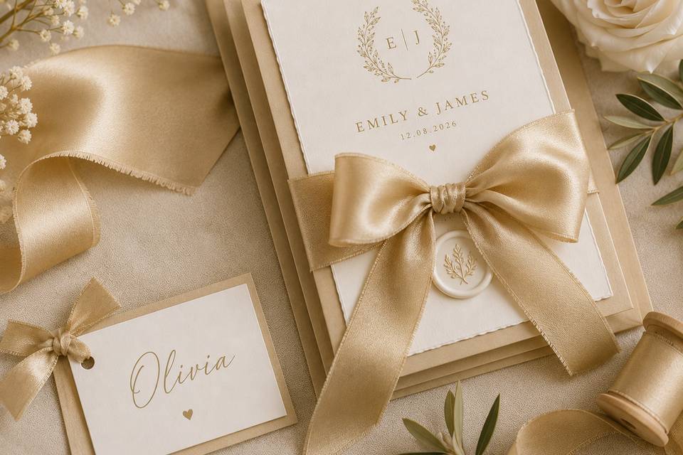 Champange gold wedding