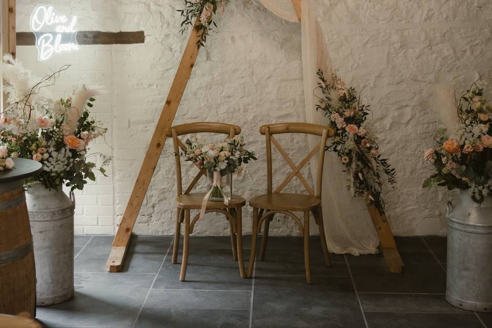 Boho arch