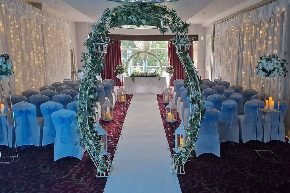 Magical ceremony layout