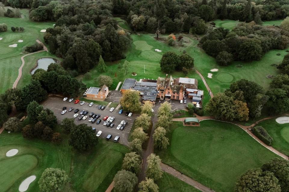 Aerial View of the Venue