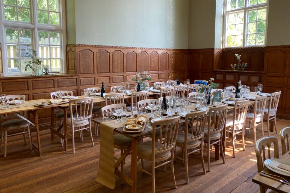 Main Hall with Longtables