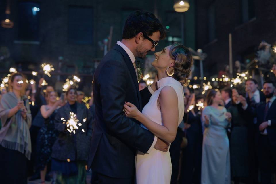 Rosa and Daniel in London