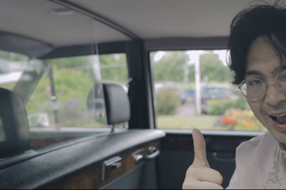 Nicko looking positive!