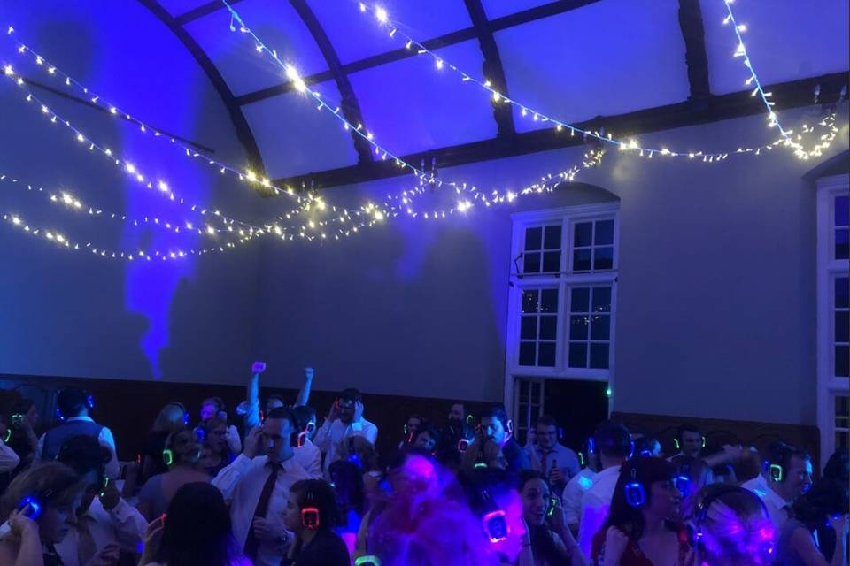 Silent Disco in Main Hall