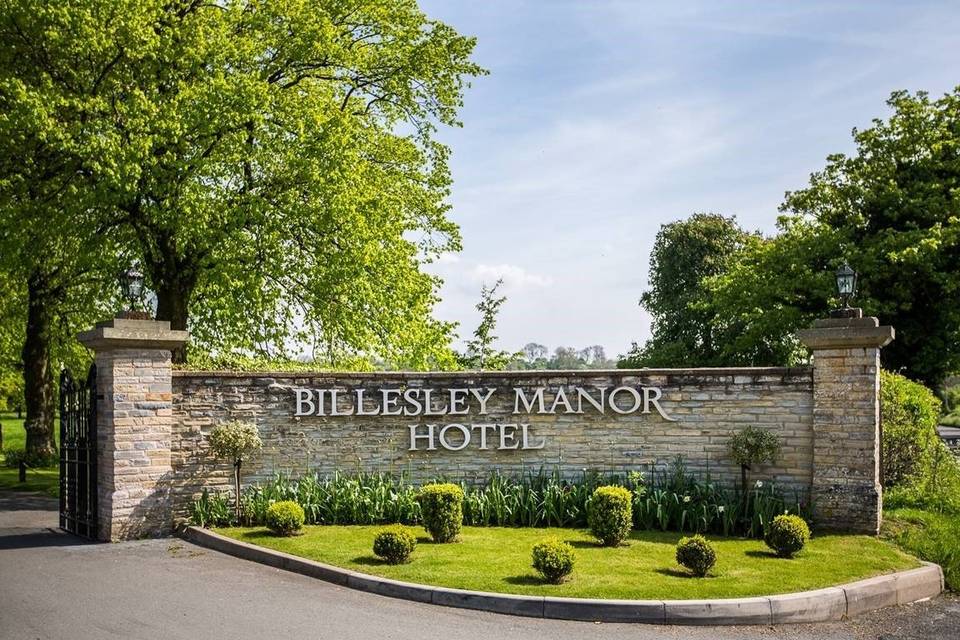 Billesley Manor Entrance