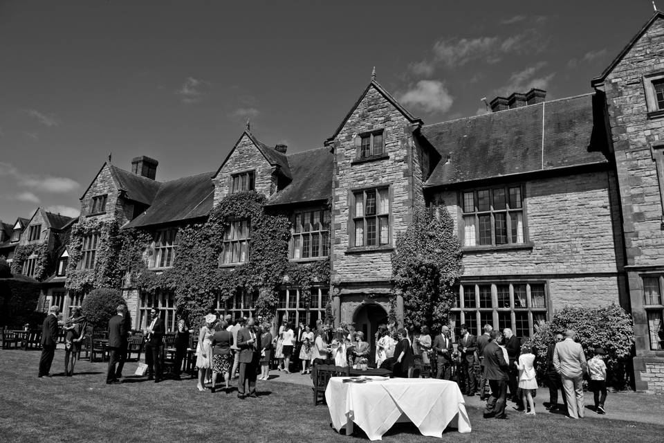 Billesley Manor Entrance