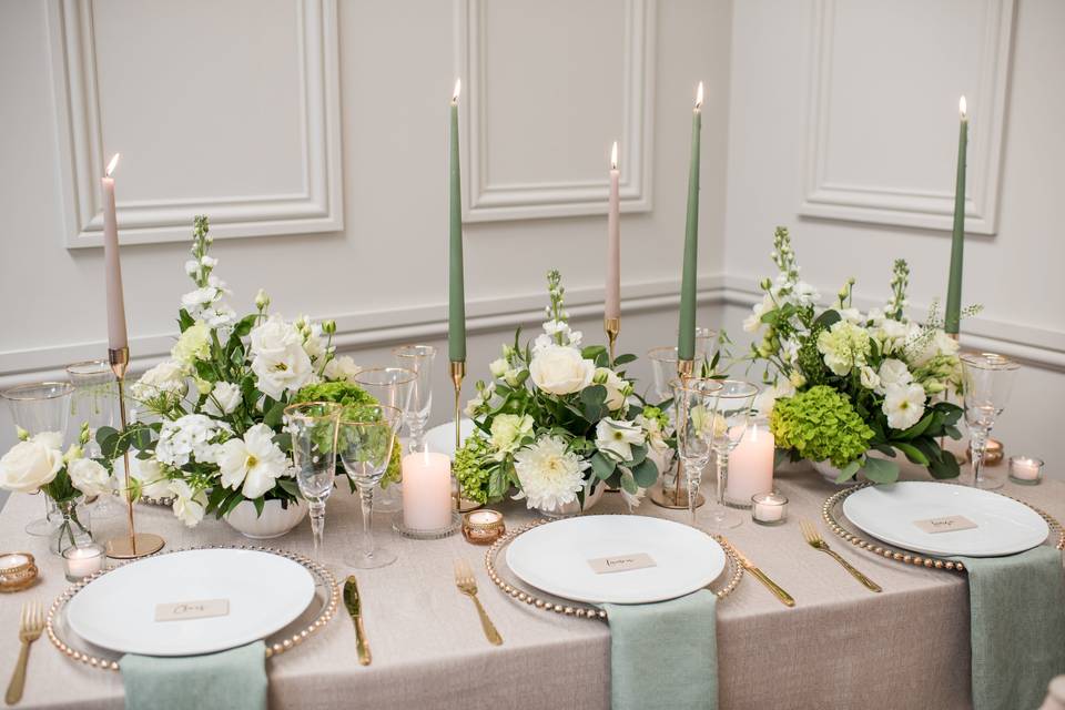 Spring Tablescape